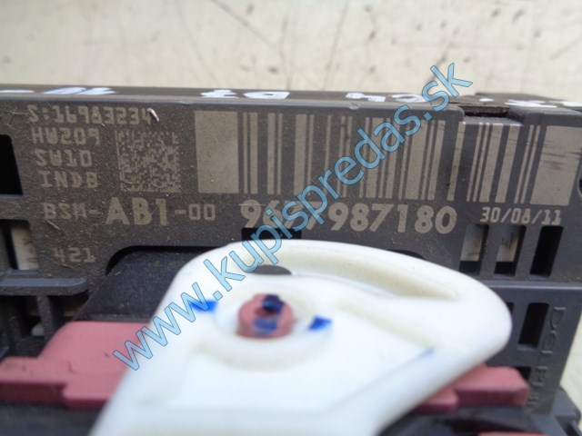 riadiaca jednotka bsm na citroen c4 B7, 9677987180